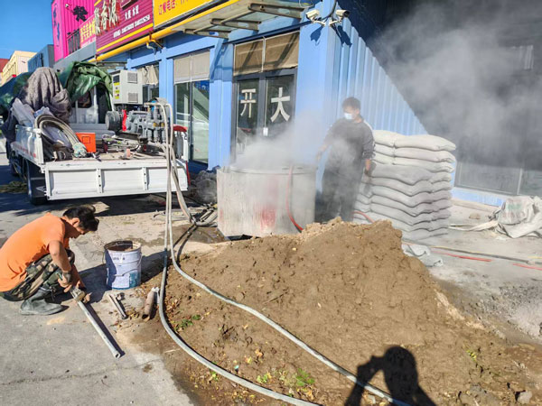 察哈尔右翼前顶管注浆加固